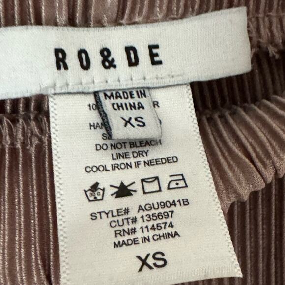 RO &DE Women’s Long Sleeve and Pajama Bottom Matching Lounge Set Sz XS - Picture 4 of 8